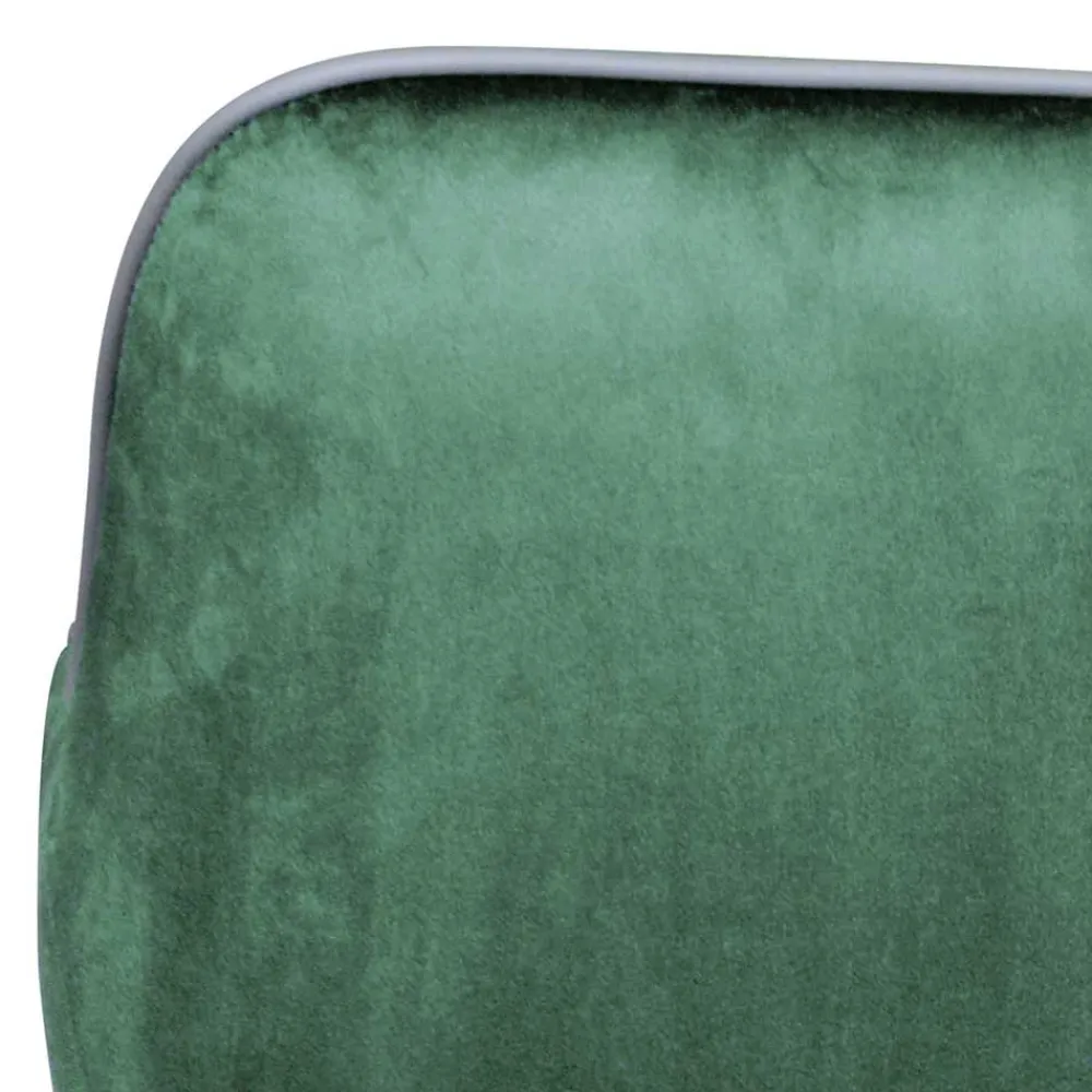 Wohnen Küchenstühle|Esszimmerstühle*Wohnzimmerstuhl mit Armlehnen in Grün Samt - Relindo