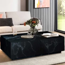 Wohnen Wohnzimmertisch auf Sockel modern - Ligurcia