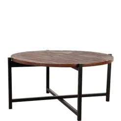 Wohnen Wohnzimmertisch aus Mangoholz in Dunkelbraun - Valuta