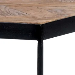 Wohnen Wohnzimmertisch aus Teak mit Antik Finish - Roady