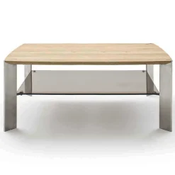 Wohnen Wohnzimmertisch mit Asteiche Platte - Rajavo