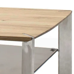 Wohnen Wohnzimmertisch mit Asteiche Platte - Rajavo