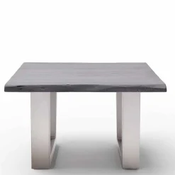 Wohnen Wohnzimmertisch mit Naturkante Akazie - Daana