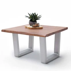 Wohnen Massivholzmöbel|Esszimmertische*Wohnzimmertisch mit organischer Baumkante - Onna