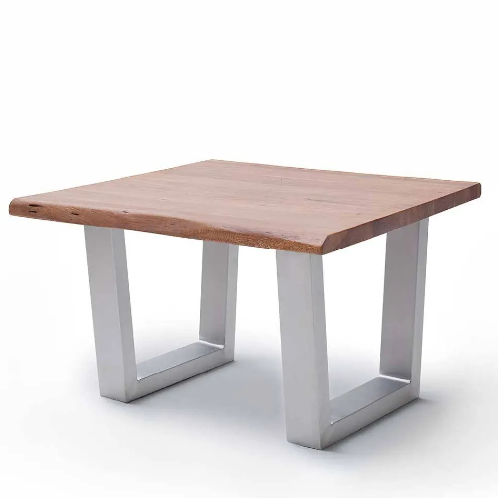 Wohnen Massivholzmöbel|Esszimmertische*Wohnzimmertisch mit organischer Baumkante - Onna