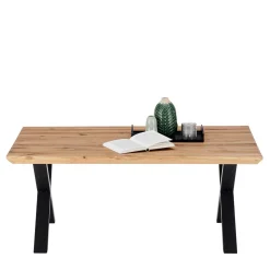 Wohnen Loft Möbel|Industrial Möbel*Wohnzimmertisch mit X-Beinen - Ceraldina