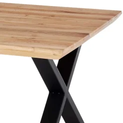 Wohnen Loft Möbel|Industrial Möbel*Wohnzimmertisch mit X-Beinen - Ceraldina