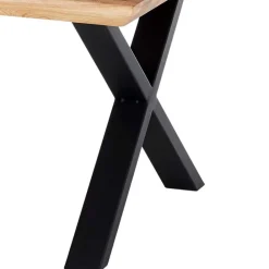 Wohnen Loft Möbel|Industrial Möbel*Wohnzimmertisch mit X-Beinen - Ceraldina