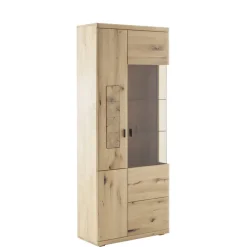 Wohnen Esszimmer-Vitrinen*Wohnzimmervitrine in Asteiche Hell - Losiamos