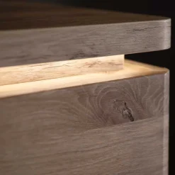 Wohnen Wohnzimmervitrine mit Licht LED - Bekunion