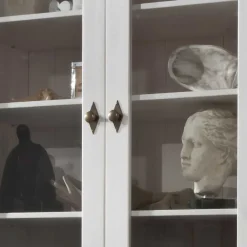 Wohnen Wohnzimmervitrine Satumare in Weiß