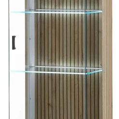 Wohnen Wohnwände|Wohnwand*Wohnzimmervitrinen & TV Board & Regal Set - Nenaloro (vierteilig)