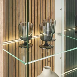 Wohnen Wohnwände|Wohnwand*Wohnzimmervitrinen & TV Board & Regal Set - Nenaloro (vierteilig)