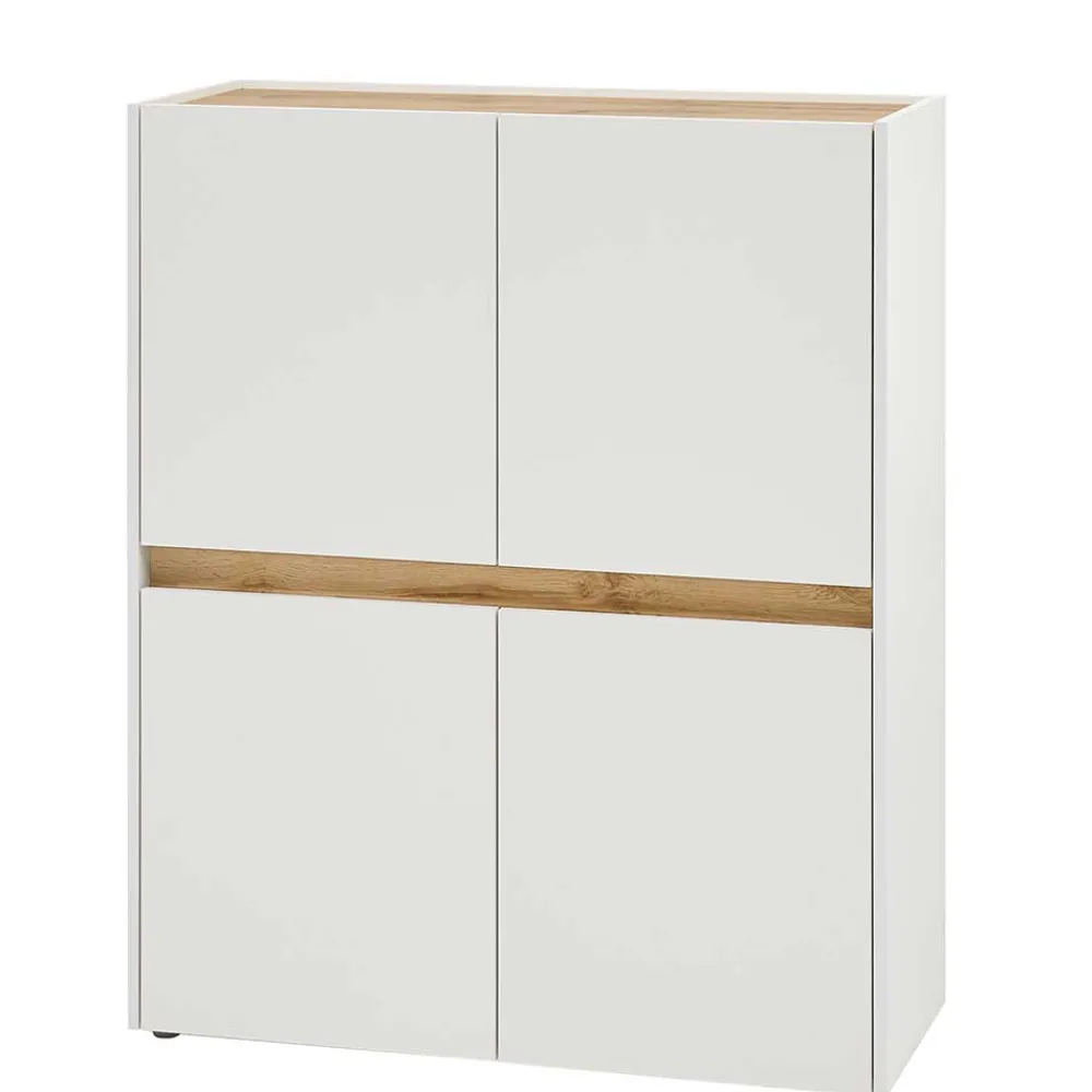 Wohnen Wohnzimmerschränke|Wohnwände*Wohnzimmeschränke & Regal Set - Nonessia (fünfteilig)