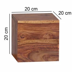 Wohnen Würfelregal Set Hoslo in zwei Größen (vierteilig)