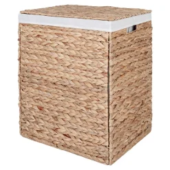 Wohnen Wäschekorb aus Wasserhyazinthe Geflecht - Vadigos