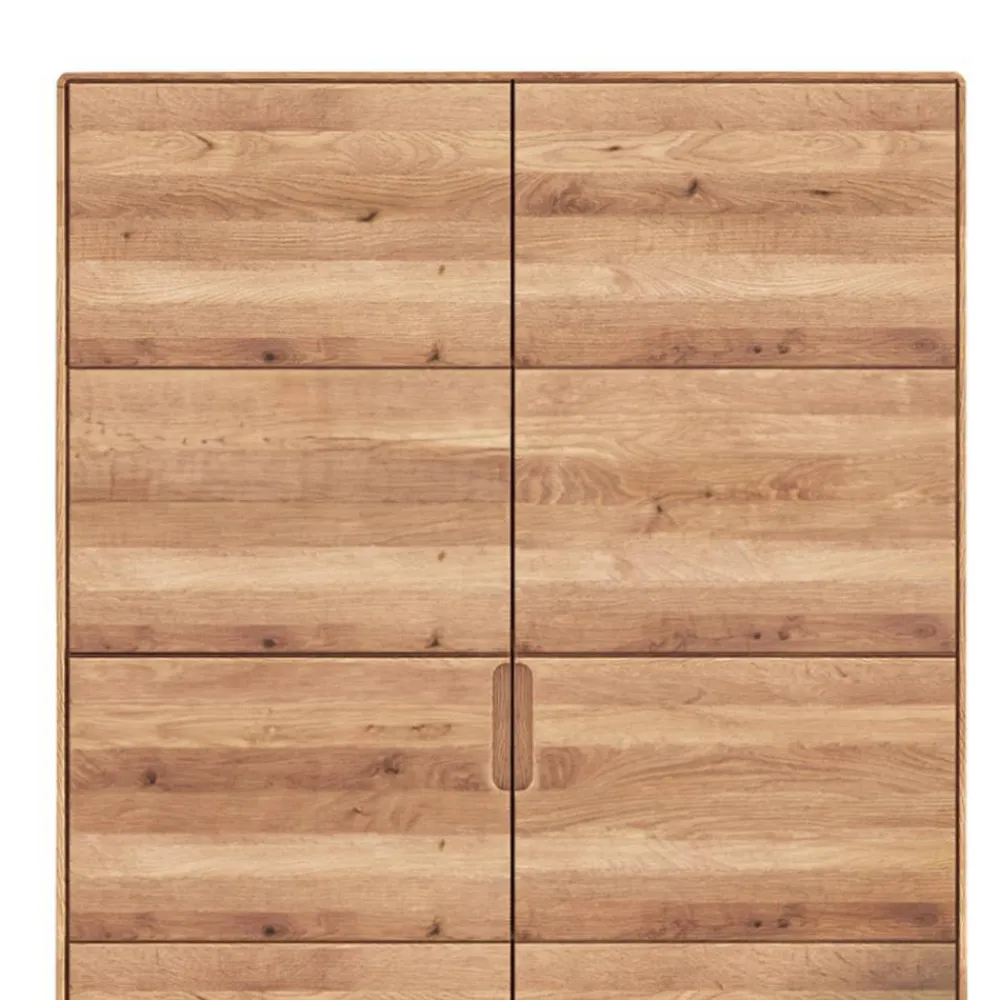 Wohnen Wäscheschrank aus Wildeiche Massivholz - Feanor