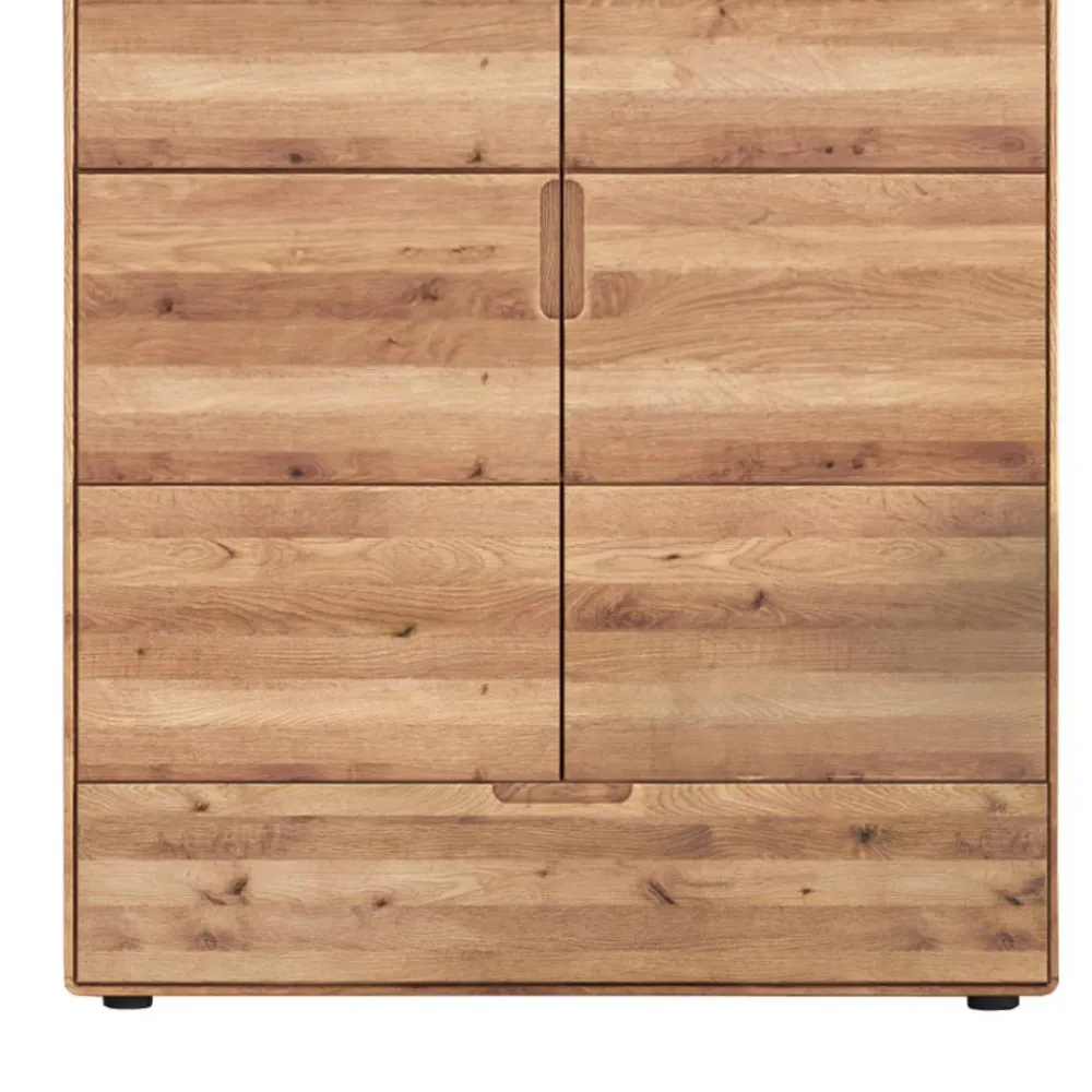 Wohnen Wäscheschrank aus Wildeiche Massivholz - Feanor