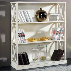 Wohnen Wunderschönes Standregal Baciare mit eleganten Verzierungen