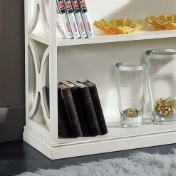 Wohnen Wunderschönes Standregal Baciare mit eleganten Verzierungen