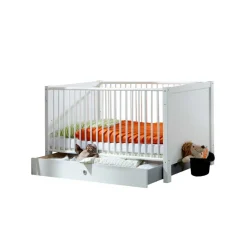 Wohnen Kindermöbel|Babybetten*70x140 Babybettchen Masculino in Weiß