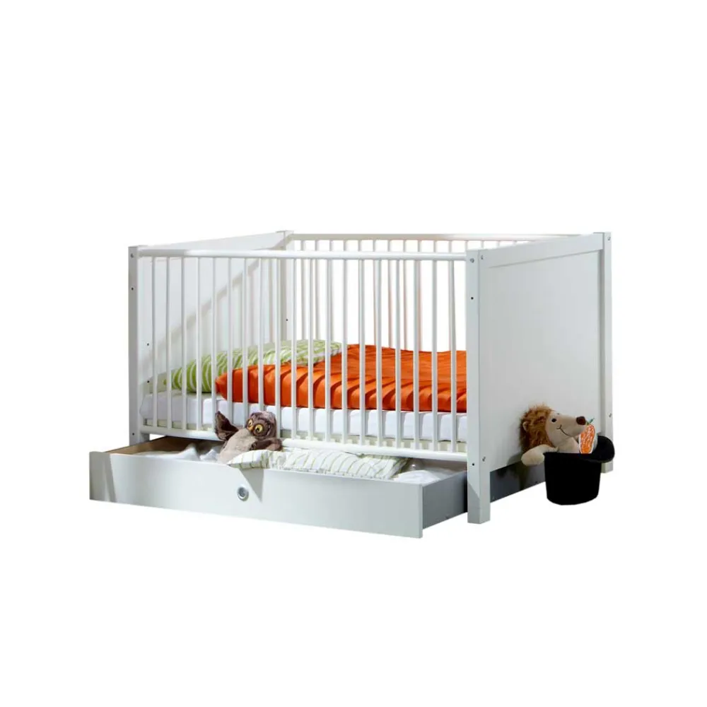 Wohnen Kindermöbel|Babybetten*70x140 Babybettchen Masculino in Weiß