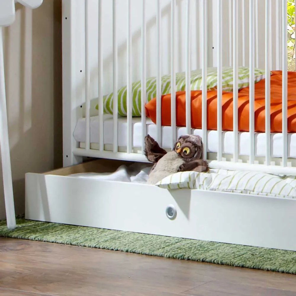 Wohnen Kindermöbel|Babybetten*70x140 Babybettchen Masculino in Weiß