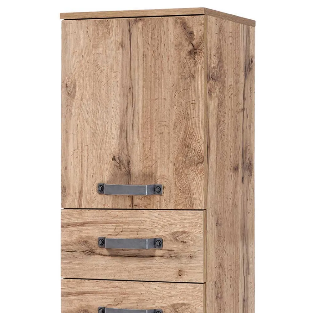 Wohnen Schränke*40x164 Badschrank mit 3 Schubladen - Iskro