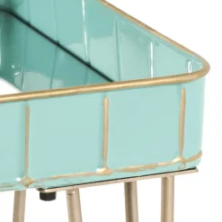 Wohnen 35x35 Beistelltisch mit Spiegelplatte - Rosario