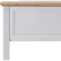 Wohnen 140x200 Bett & Nachtkommode & Schrank - Maggio (dreiteilig)