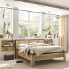 Wohnen Betten|Betten*140x200 Bett & Nachttisch Paneele - Naiavio (dreiteilig)