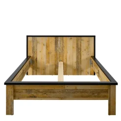 Wohnen Betten|Betten*140x200 Bett & Nachttisch Paneele - Naiavio (dreiteilig)