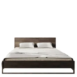 Wohnen Naturholzmöbel|Betten*140x200 Bett aus Eiche mit Räucheröl - Beverson