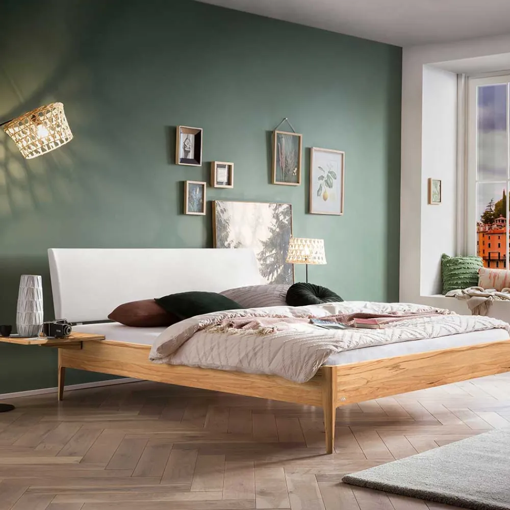 Wohnen 140x200 Bett aus Wildbuche massiv - Roverario