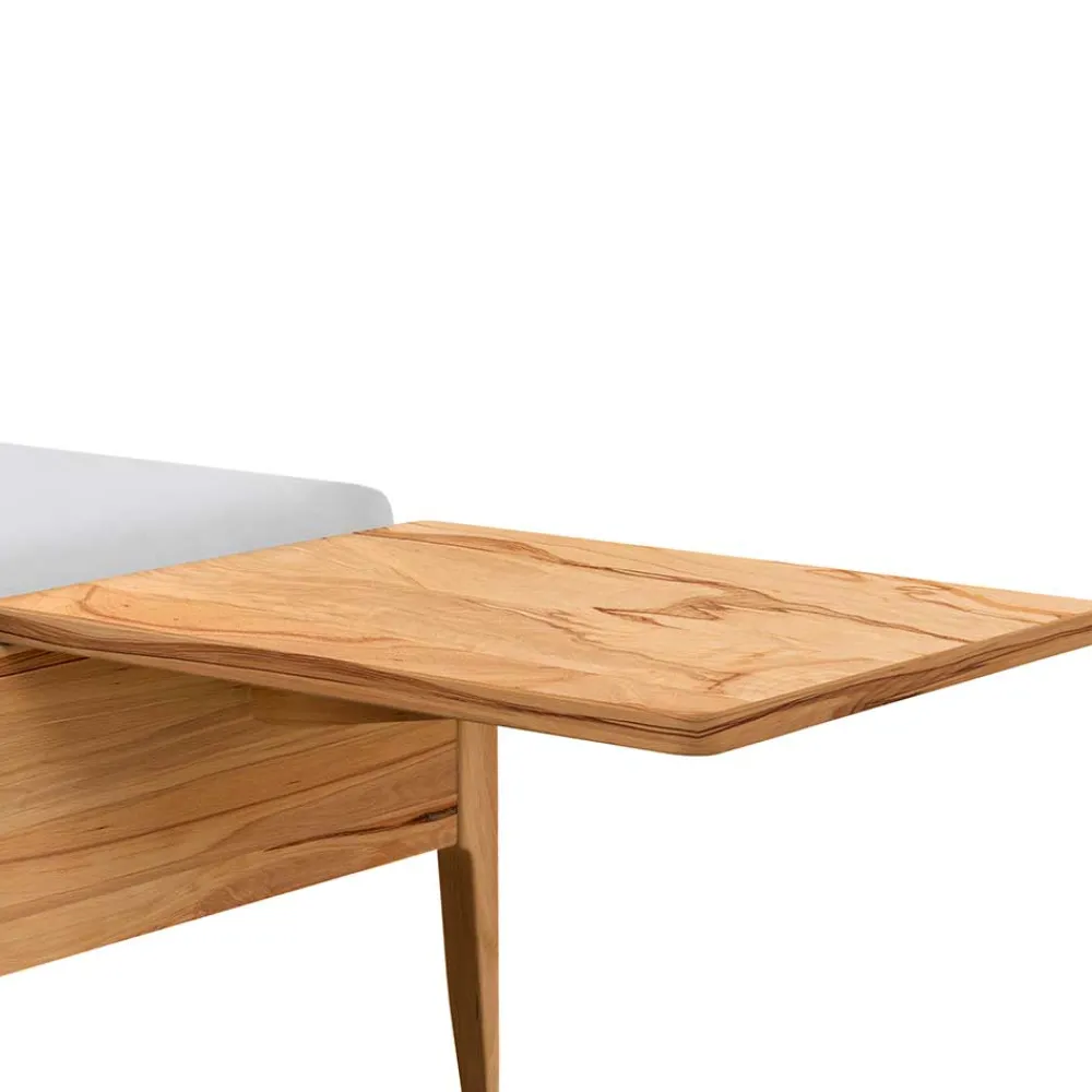 Wohnen 140x200 Bett aus Wildbuche massiv - Roverario