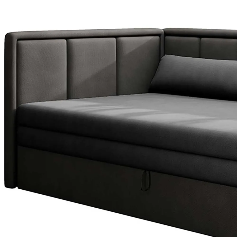 Wohnen 150x200 cm Ausziehsofa in Grau - Roading