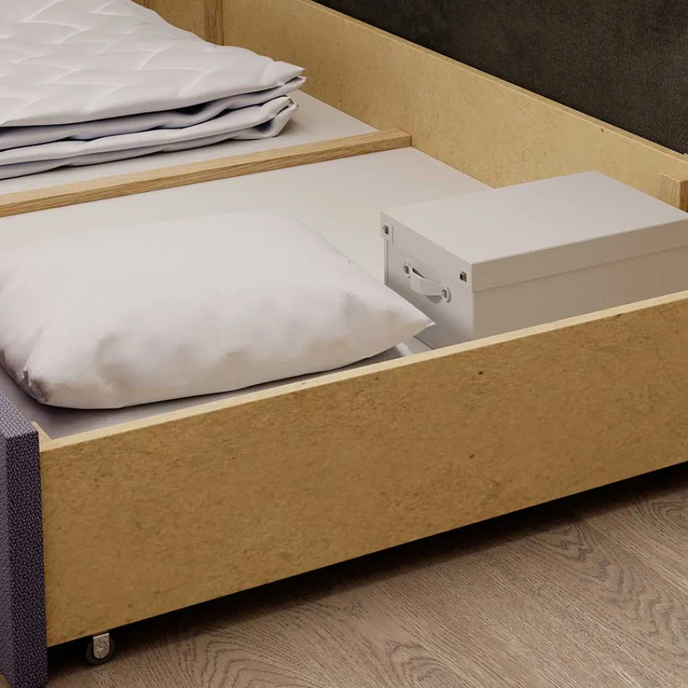 Wohnen Schlafsofas|Sofas*150x200 cm Bettsofa in Altrosa und Mauve - Tampa