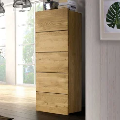 Wohnen Sideboards & Kommoden|Landhausmöbel*53x143 cm Eiche Kommode geölt - Avidora