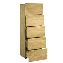 Wohnen Sideboards & Kommoden|Landhausmöbel*53x143 cm Eiche Kommode geölt - Avidora