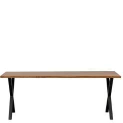 Wohnen 200x90 cm Esszimmertisch in Walnuss Furnier - Athias