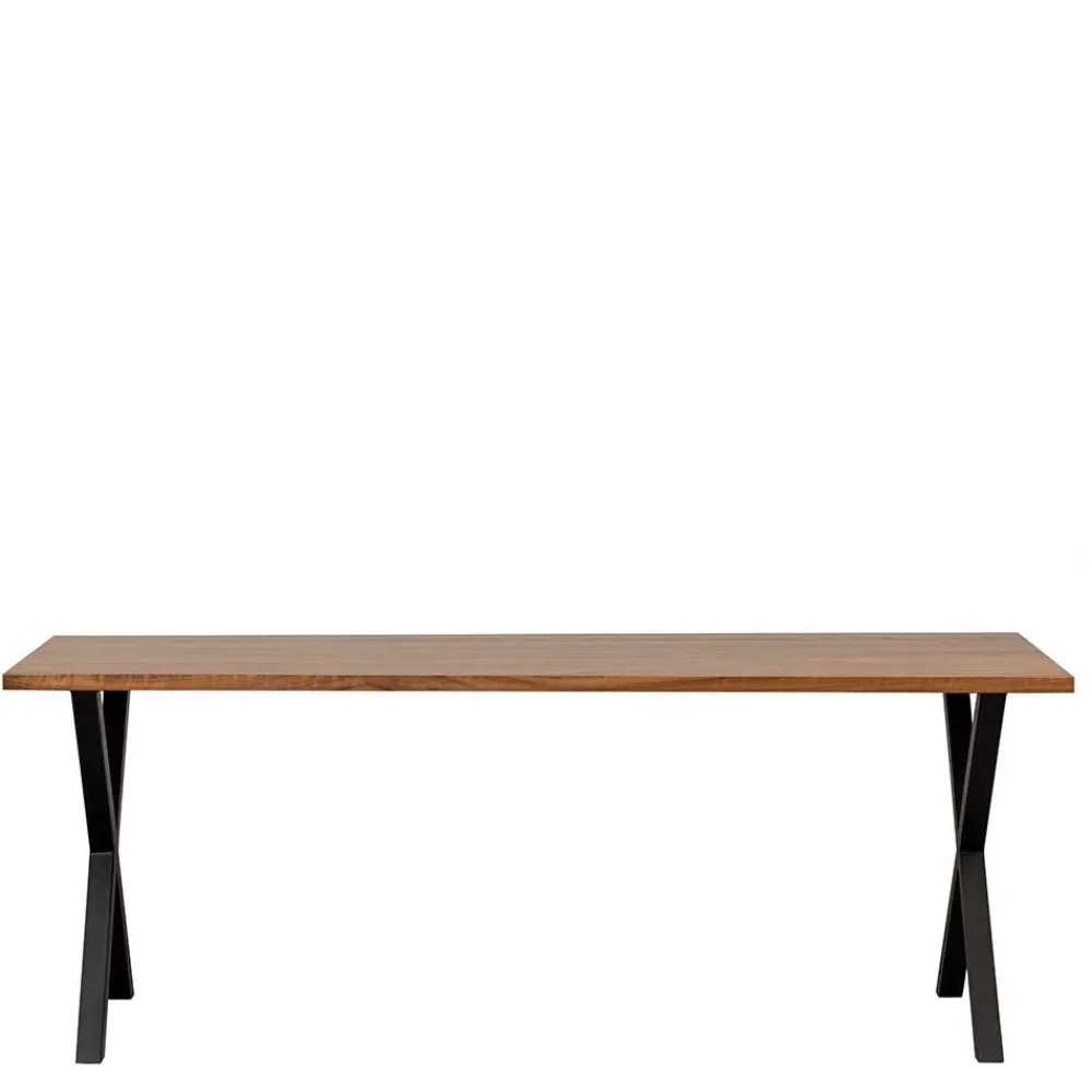 Wohnen 200x90 cm Esszimmertisch in Walnuss Furnier - Athias