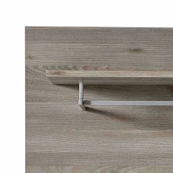 Wohnen Bürogarderoben*90x128 cm Garderoben Paneel in Holzoptik - Volaf