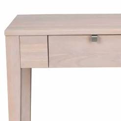 Wohnen Schminktische*100x40 cm Konsolentisch in Eiche White Wash - Vaxos