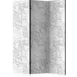 Wohnen Paravents*135x172 cm Raumtrenner mit floraler Grafik - Miset