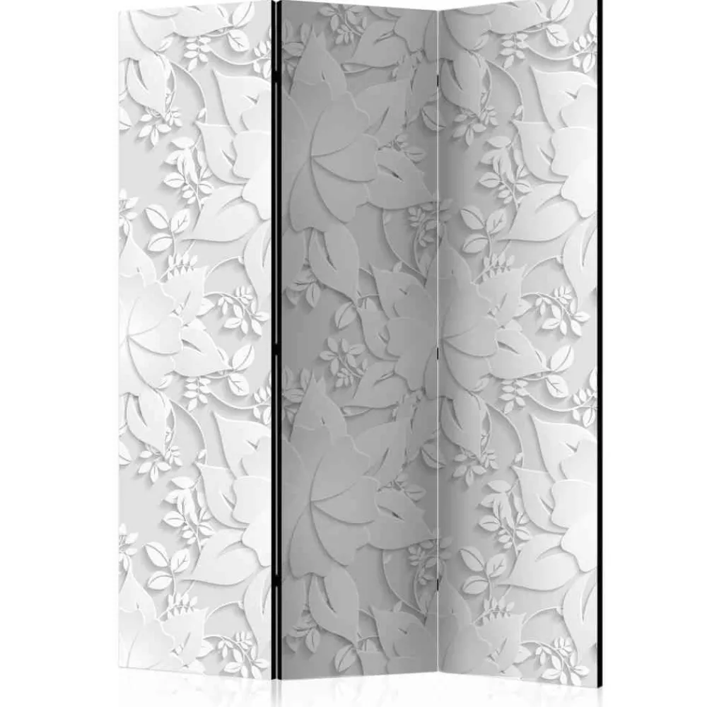 Wohnen Paravents*135x172 cm Raumtrenner mit floraler Grafik - Miset