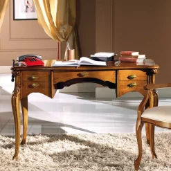Wohnen 120x60 cm Schreibtisch im Italienischen Stil - Carlenna