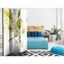 Wohnen Paravents*135x172 cm Spanische Wand mit Lilien - Ballardo