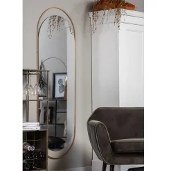 Wohnen 60x168 cm Spiegel in ovaler Form - Rupang