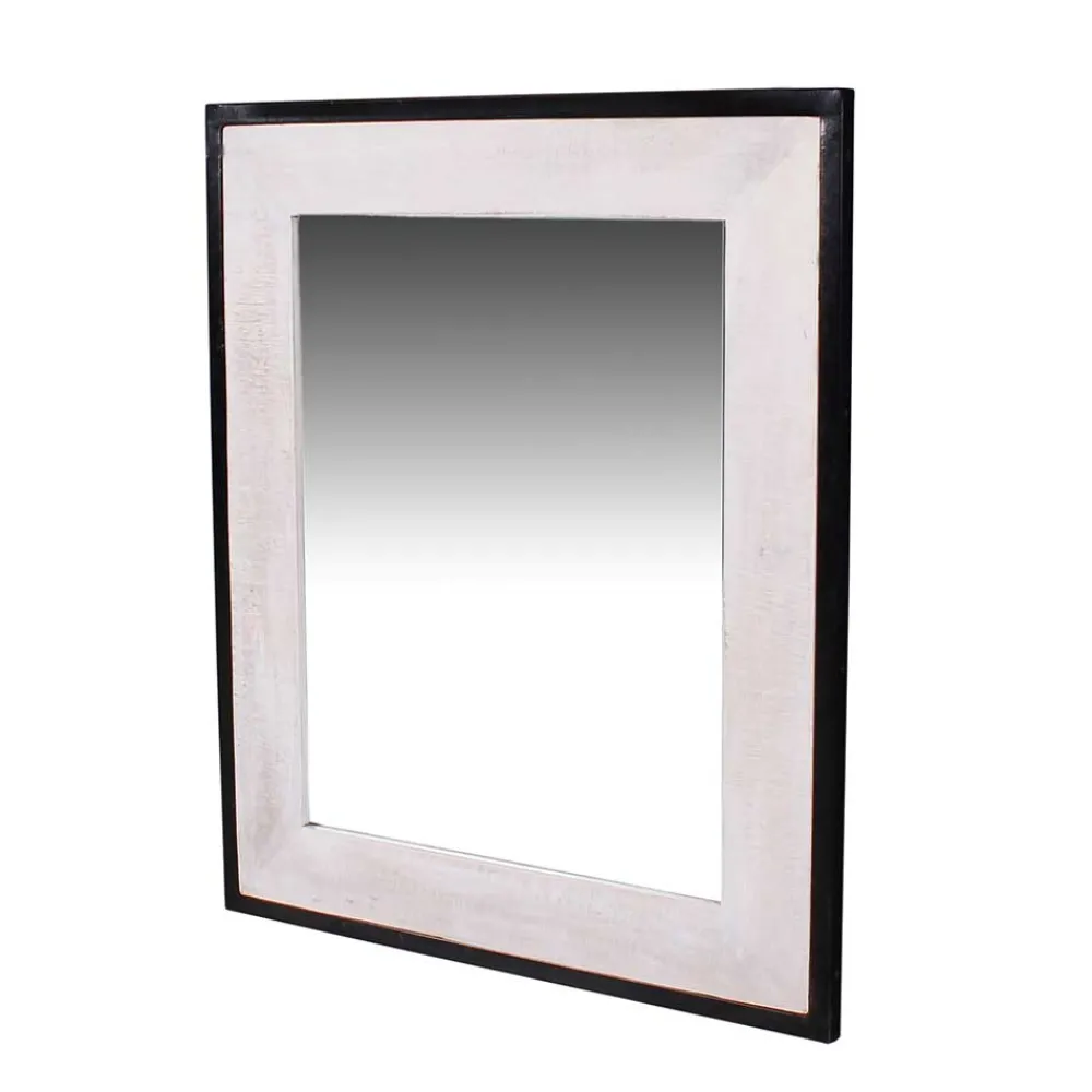 Wohnen Spiegel|Flurspiegel*82x92 cm Spiegel mit doppeltem Rahmen - Crenada