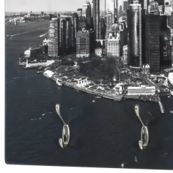 Wohnen Bürogarderoben|Garderoben*60x60 cm Wandgarderobe mit Fotodruck - Bahma